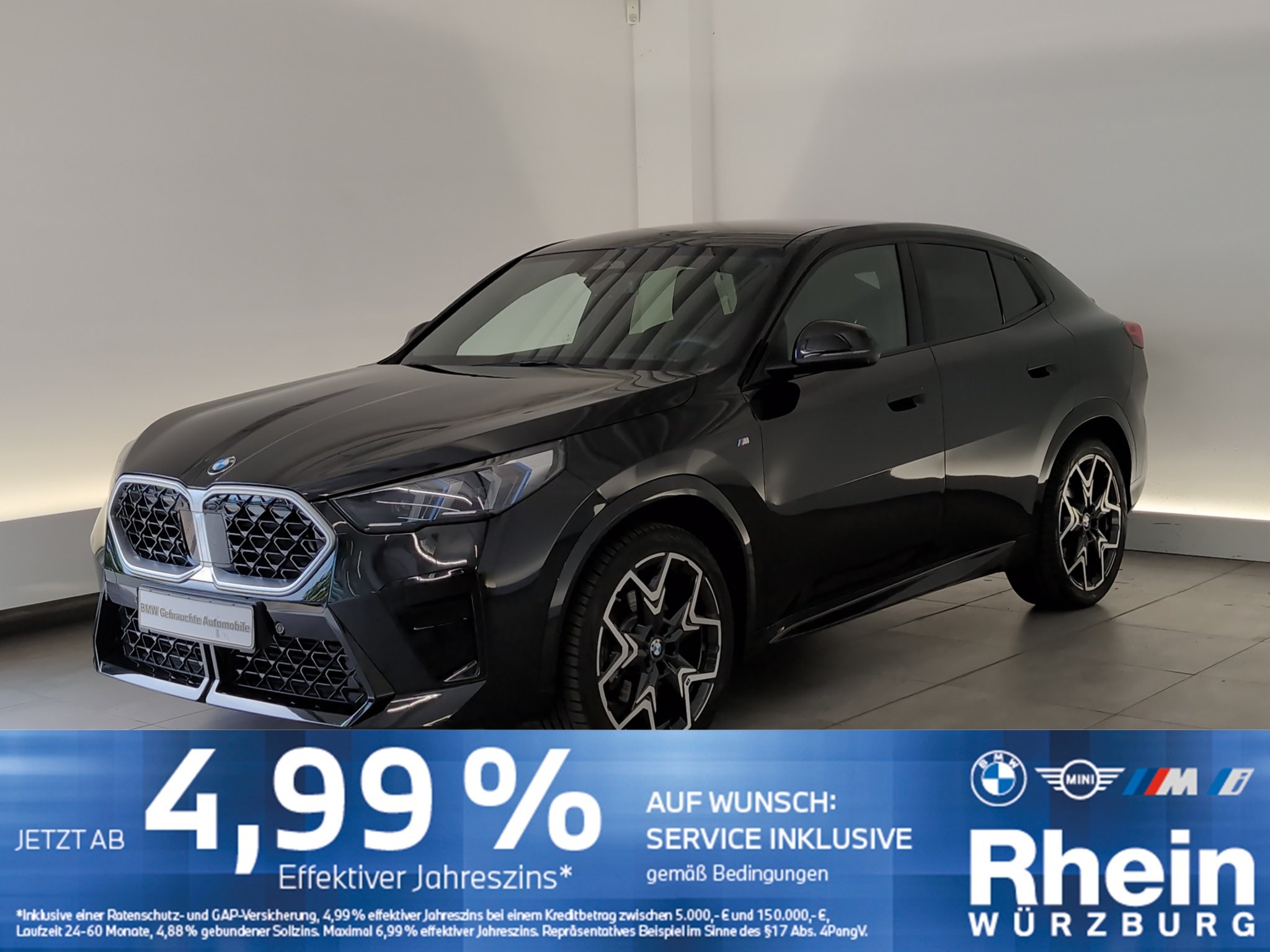 BMW X2 sDrive20i M Sport Navi/LED/AHK/360/SHZ/HuD