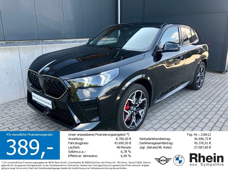 BMW X2 sDrive20i M Sport PRO AHK/HUD/iGlo/ACC/hk/360