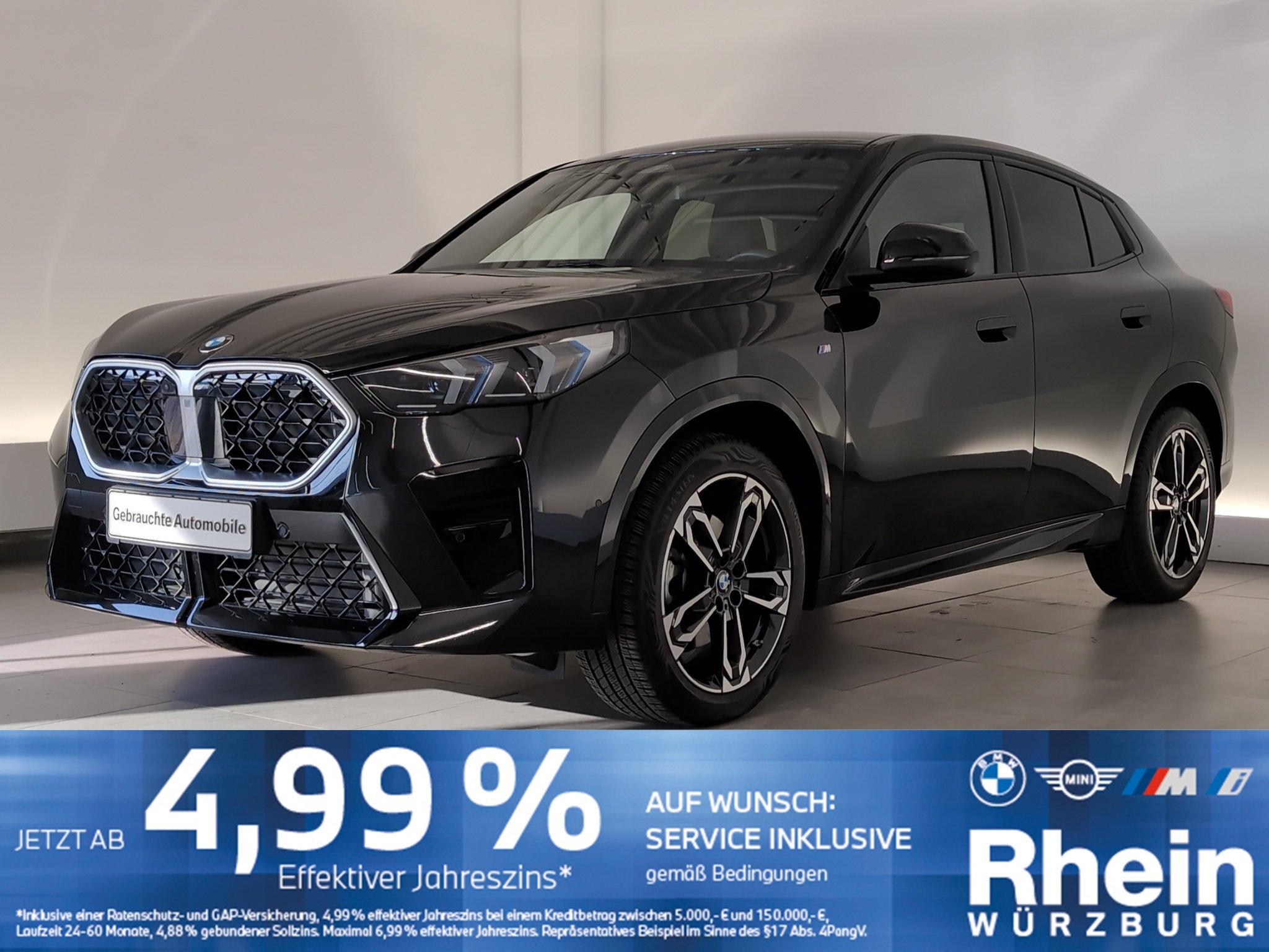 BMW X2 sDrive20i M Sport Navi/LED/AHK/360/HuD/ACC