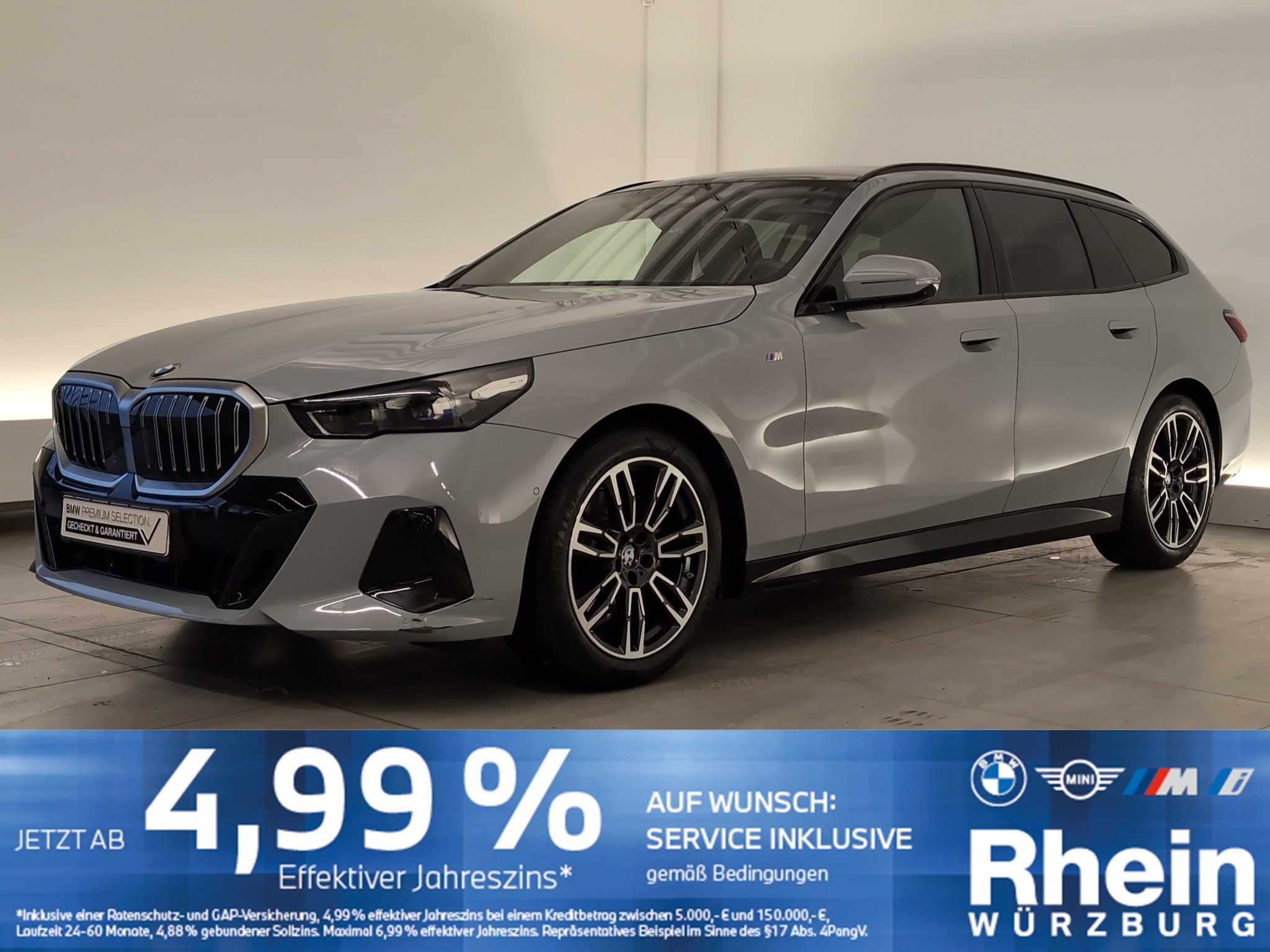 BMW 520d xDrive Touring M Sport Navi/LED/AHK/RFK