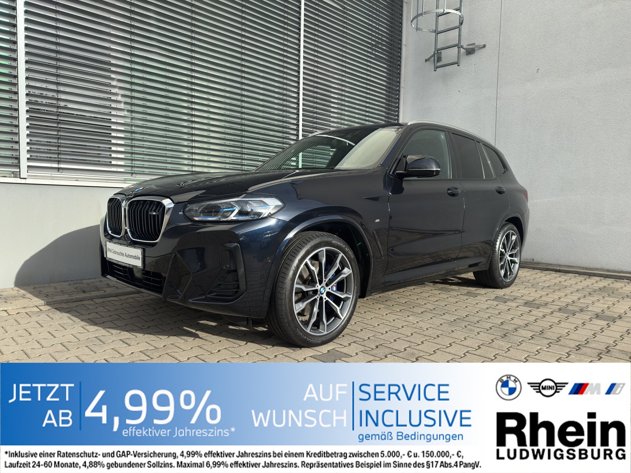 BMW X3 M40d Laser Navi HUD HiFi AHK Pano ParkAs+ SHZ