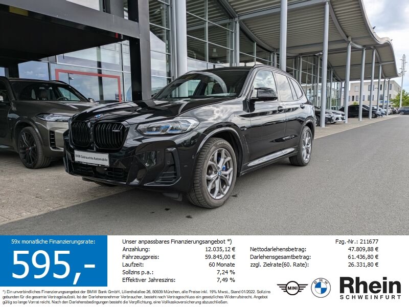 BMW X3 M40d Laser.AHK.H&K.Leder.Park.Ass.Plus