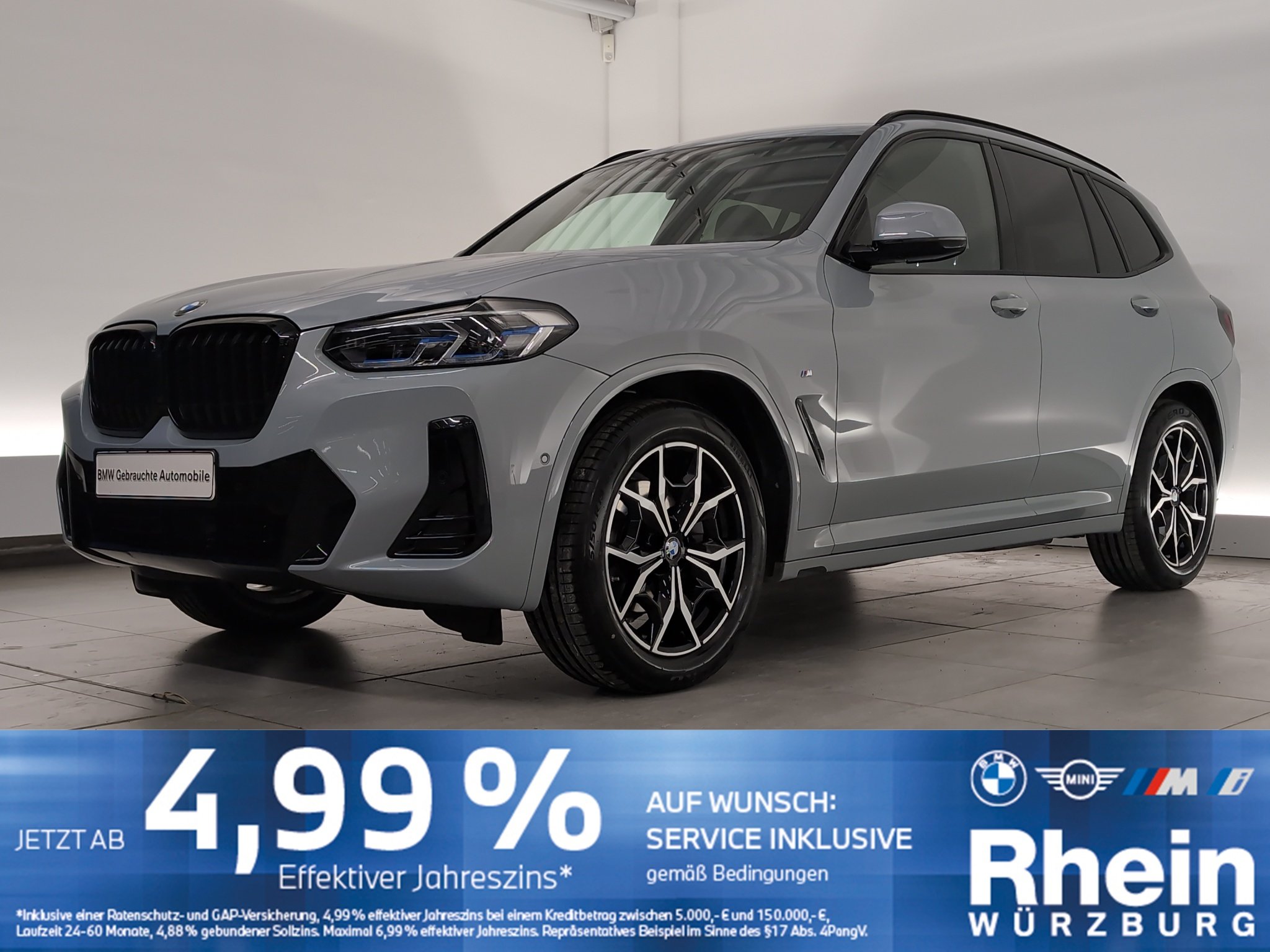 BMW X3 xDrive20i M Sport Navi/Laser/HiFi/KomfZg/DAB