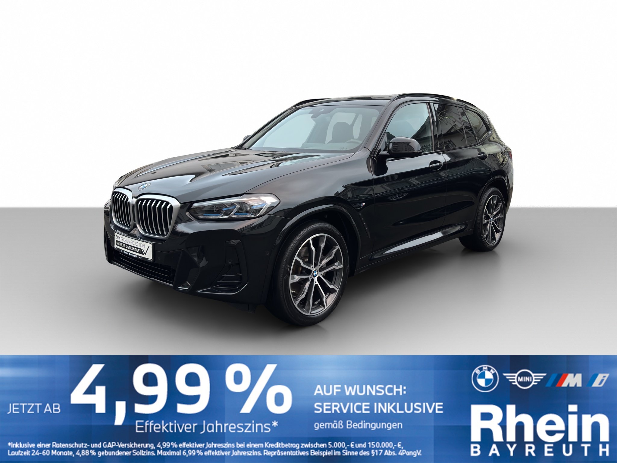 BMW X3 xDrive20i M Sport Navi Laser Hifi GSD Sitz el