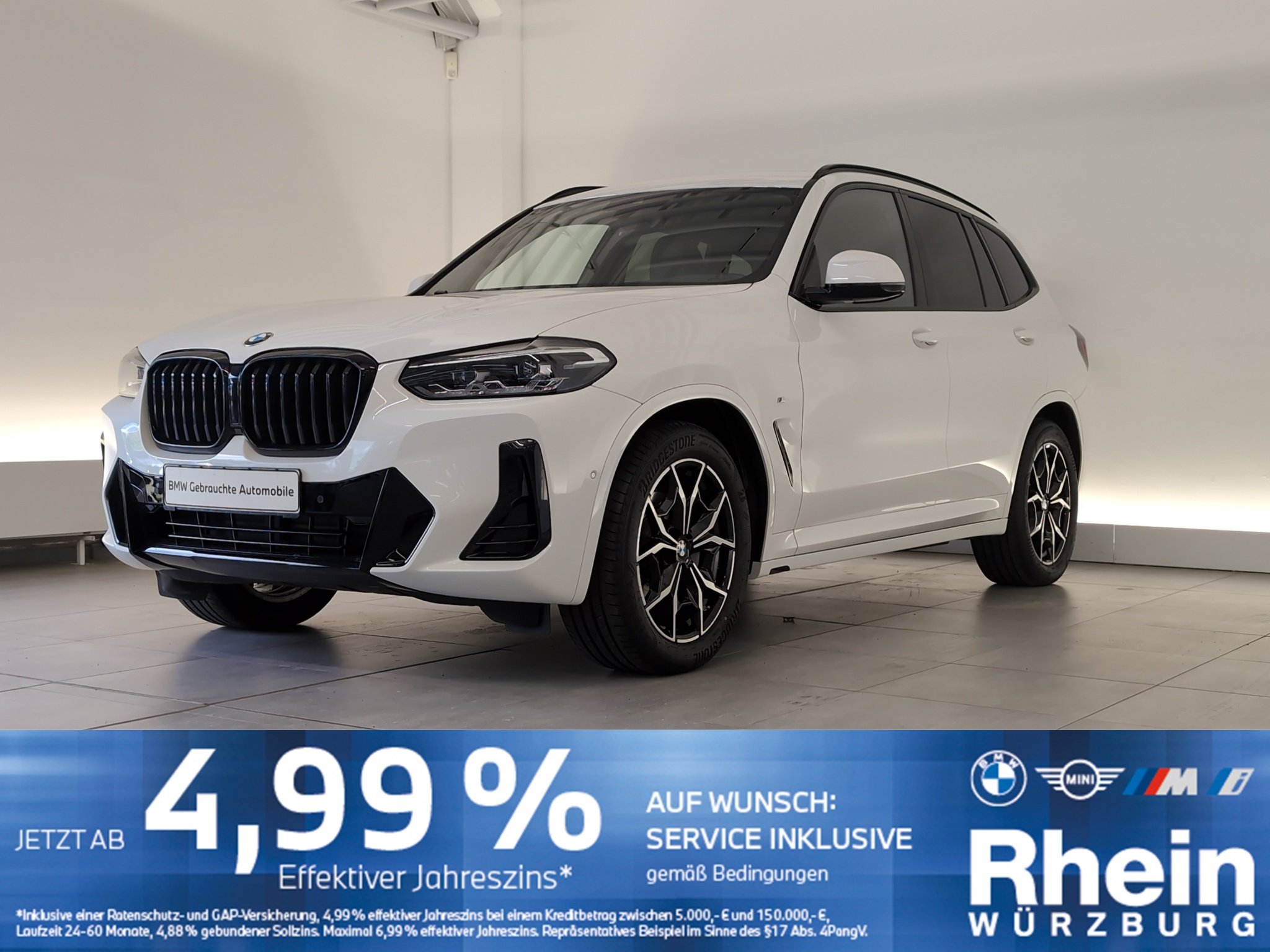 BMW X3 xDrive20i M Sportpaket Navi/LED/RFK/SHZ/HuD