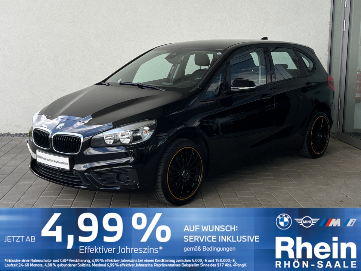 BMW 220i Active Tourer Navi.AHK.ParkA.PDC.SH.LM-Felg