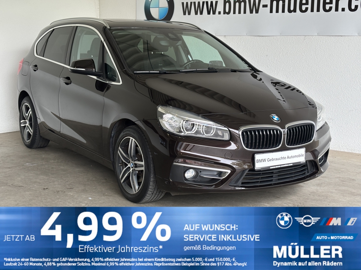 BMW 218d Active Tourer Sport Line HUD/LED+/PANO/NAV+