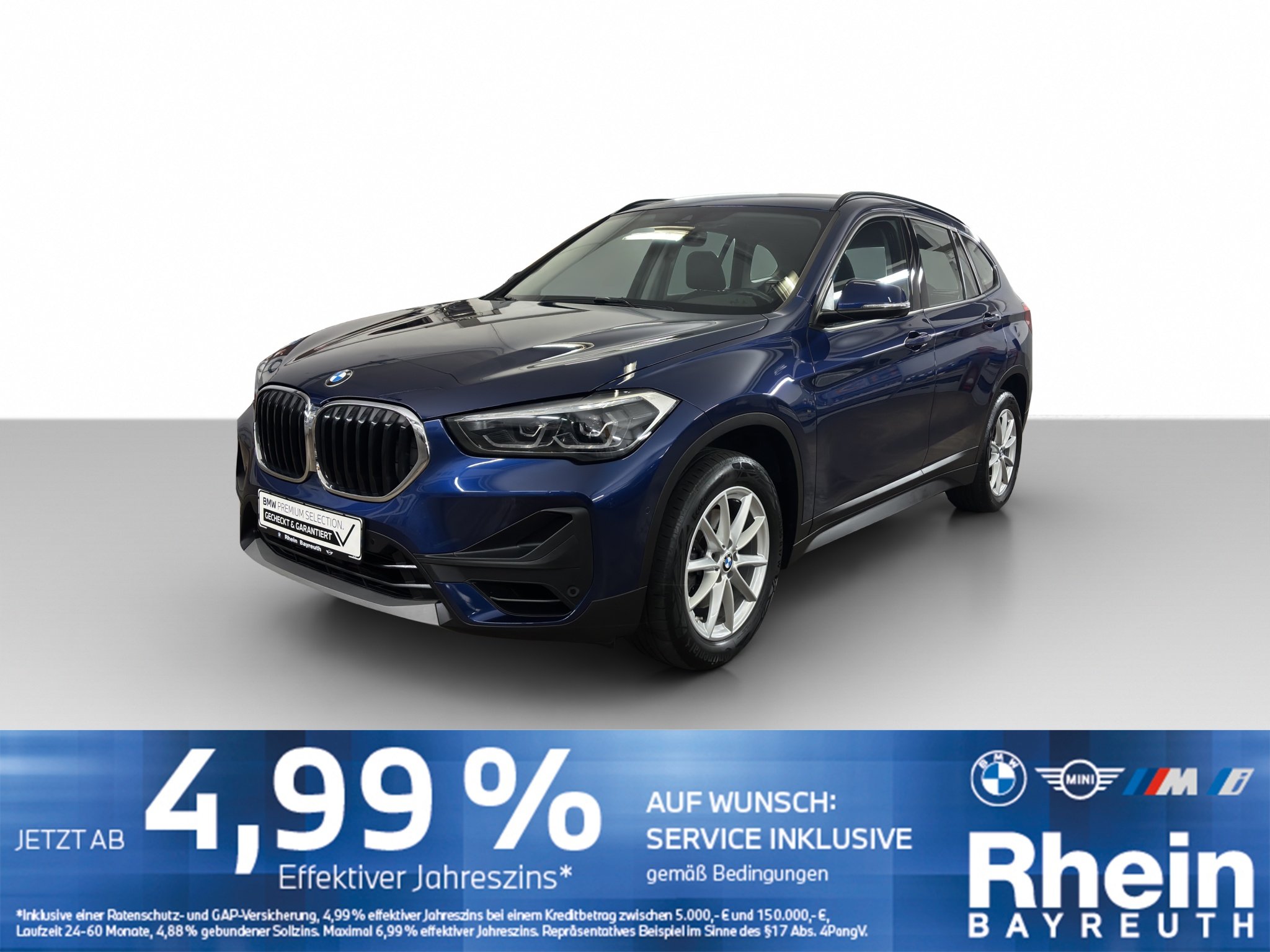 BMW X1 sDrive18i Advantage Navi LED AHK Rfk Hifi