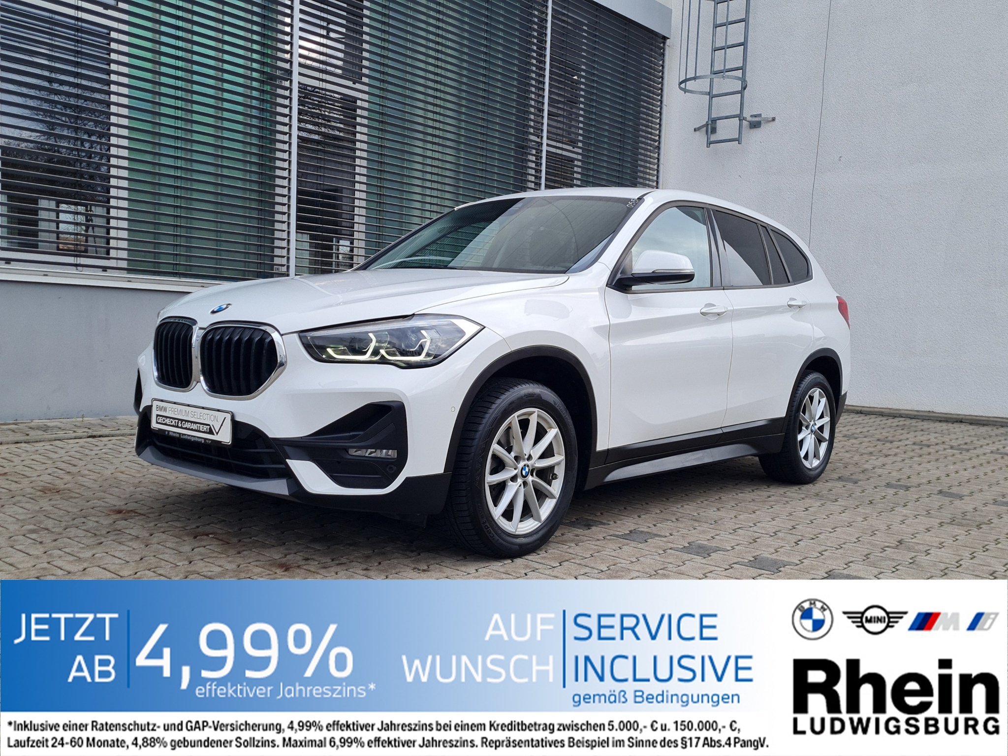 BMW X1 sDrive18iA Navi LED StauAss AHK ParkAss PDC