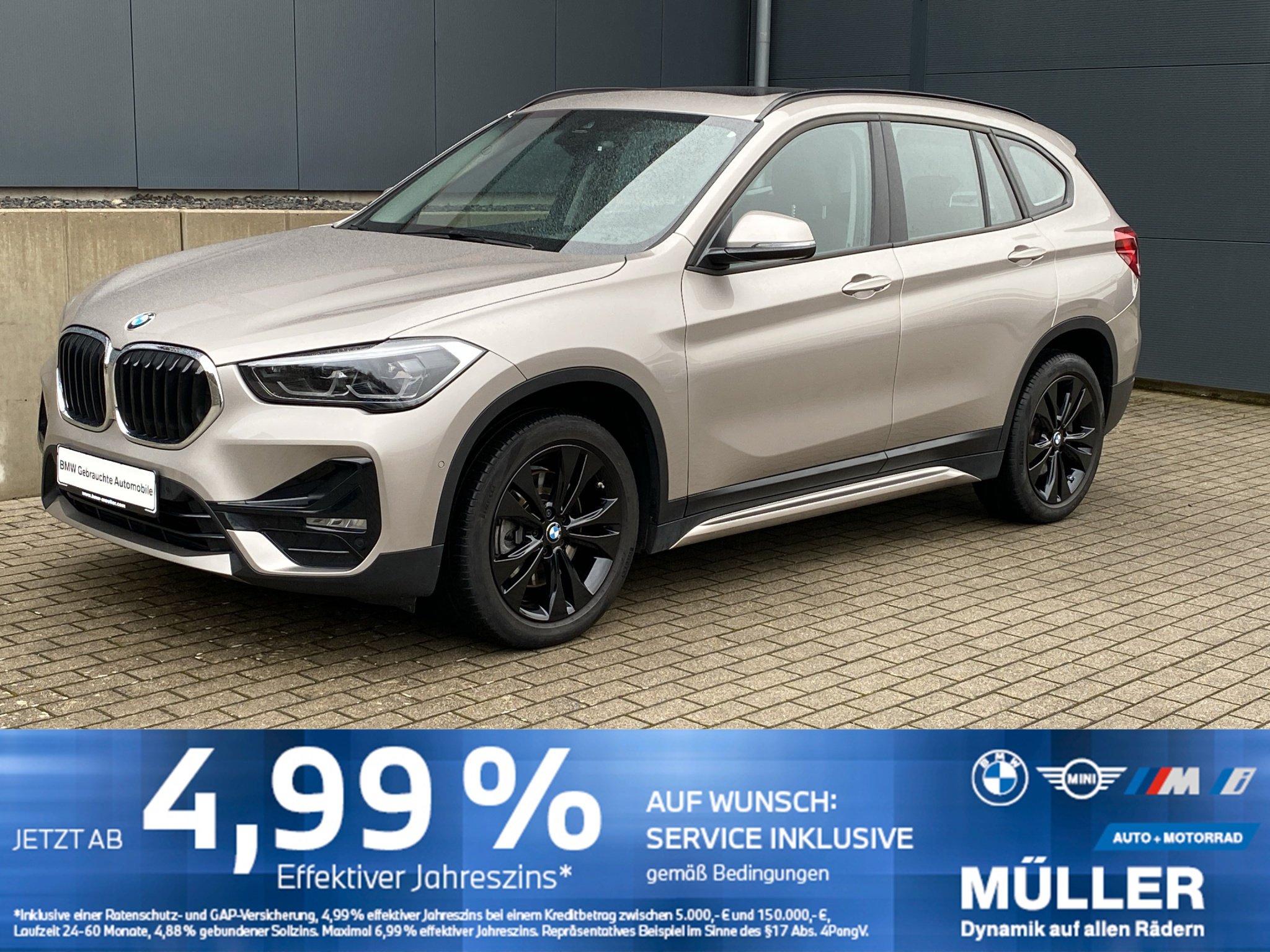 BMW X1 xDrive20d Sport Line AHK/LED+/NAVI/PANO/MEMO