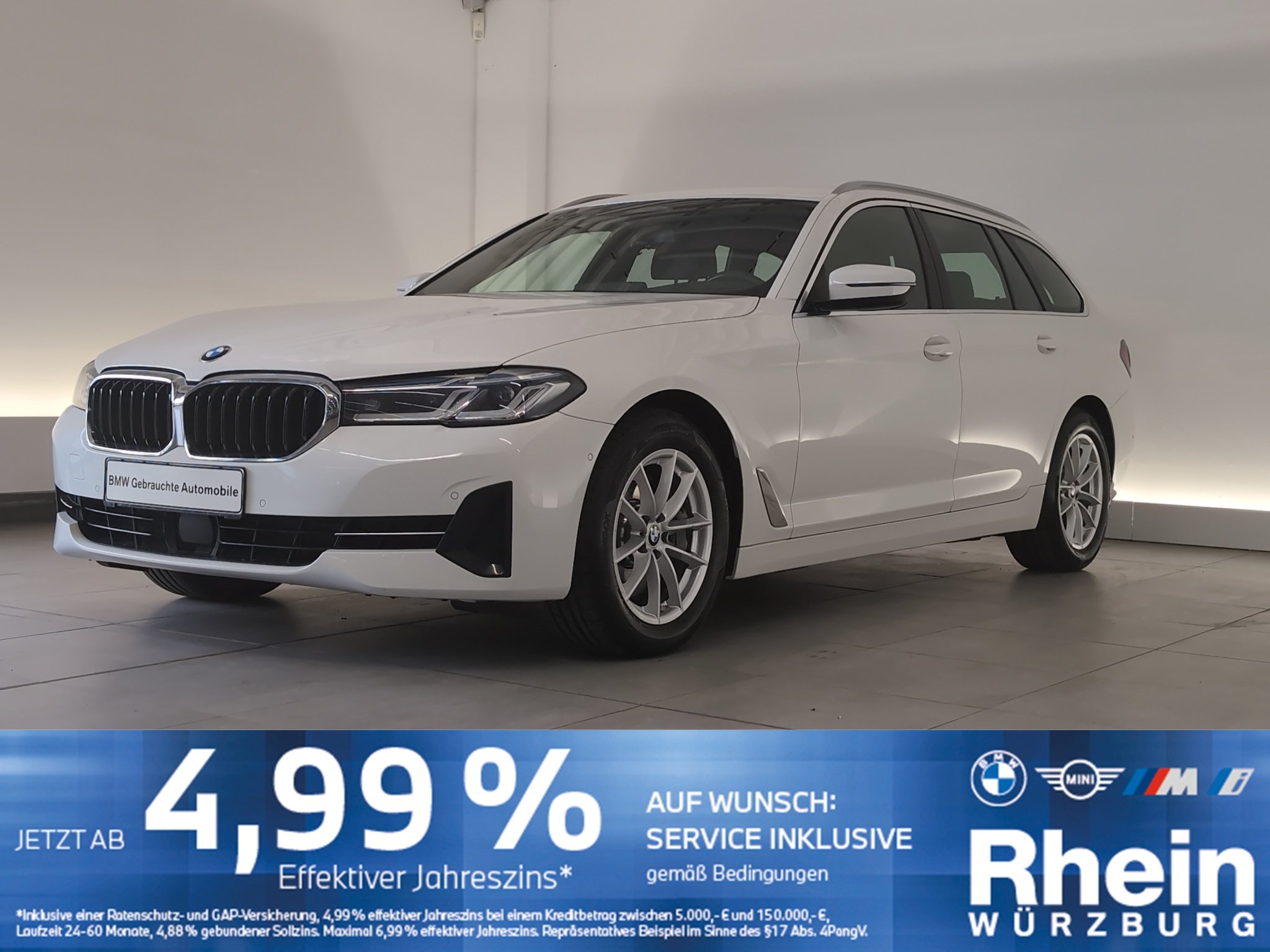 BMW 530d xDrive Touring Navi/Laser/AHK/RFK/SHZ/HuD