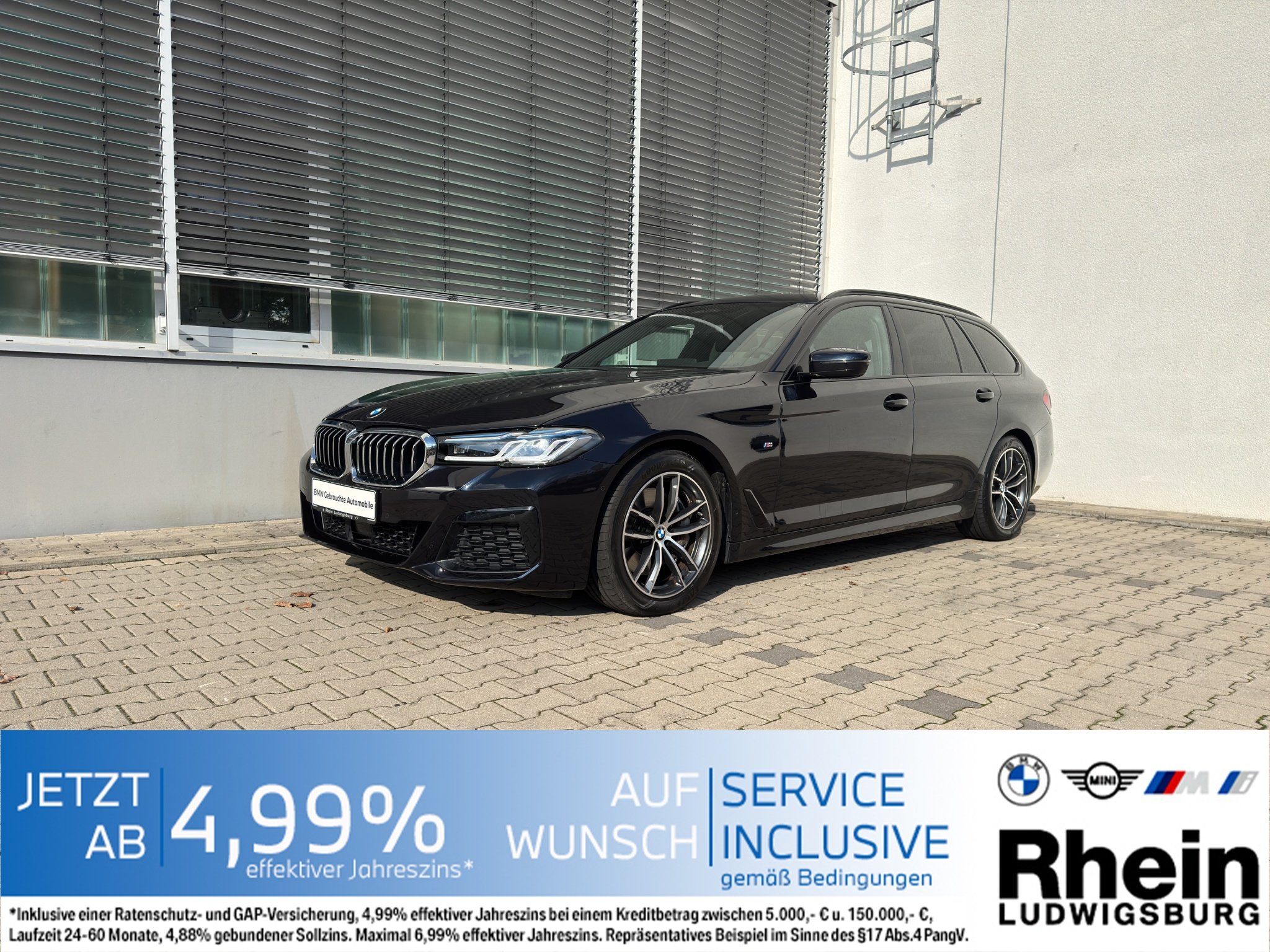 BMW 530d xDr Touring M Sportpaket Laser Navi HUD