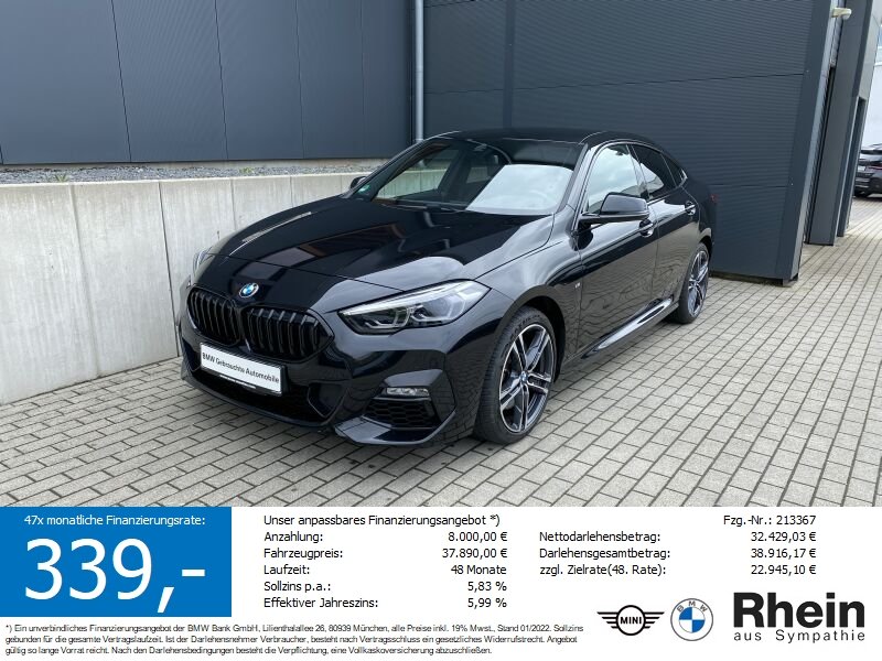 BMW 220i Gran Coup DKG M Sport /LED+/MEMO/CAM/SH