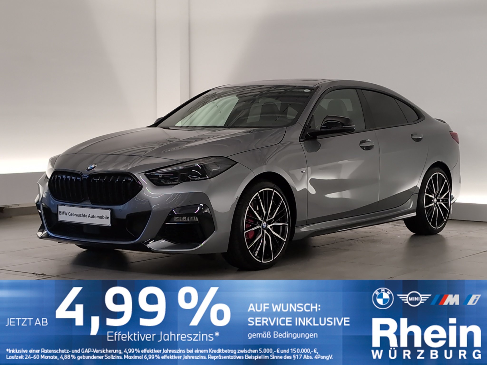 BMW 220i Gran Coup Navi/LED/RFK/Pano/HUD/Apple/Ha&K