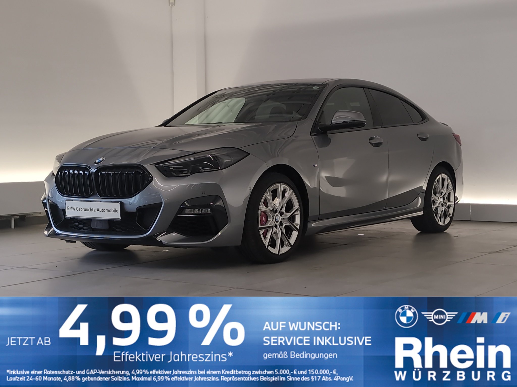 BMW 220i Gran Coup Navi/LED/AHK/RFK/Pano/HuD