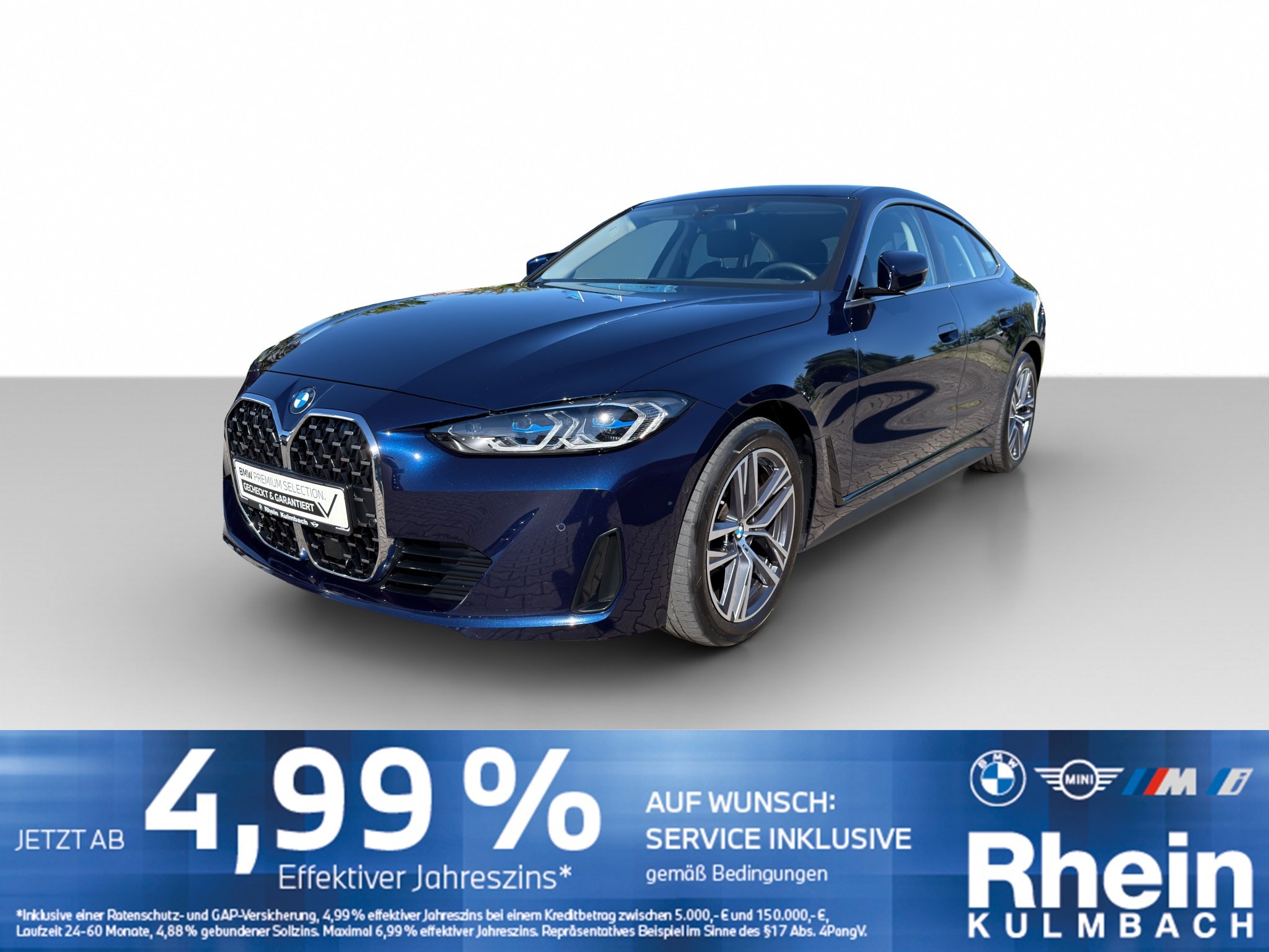BMW 420d xDrive Gran Coup Navi Laser Hifi ParkAssis