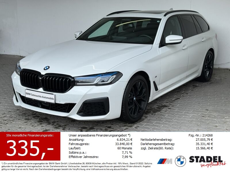 BMW 520d Tour. M Sport Navi.Laser.HuD.360.AHK.ACC