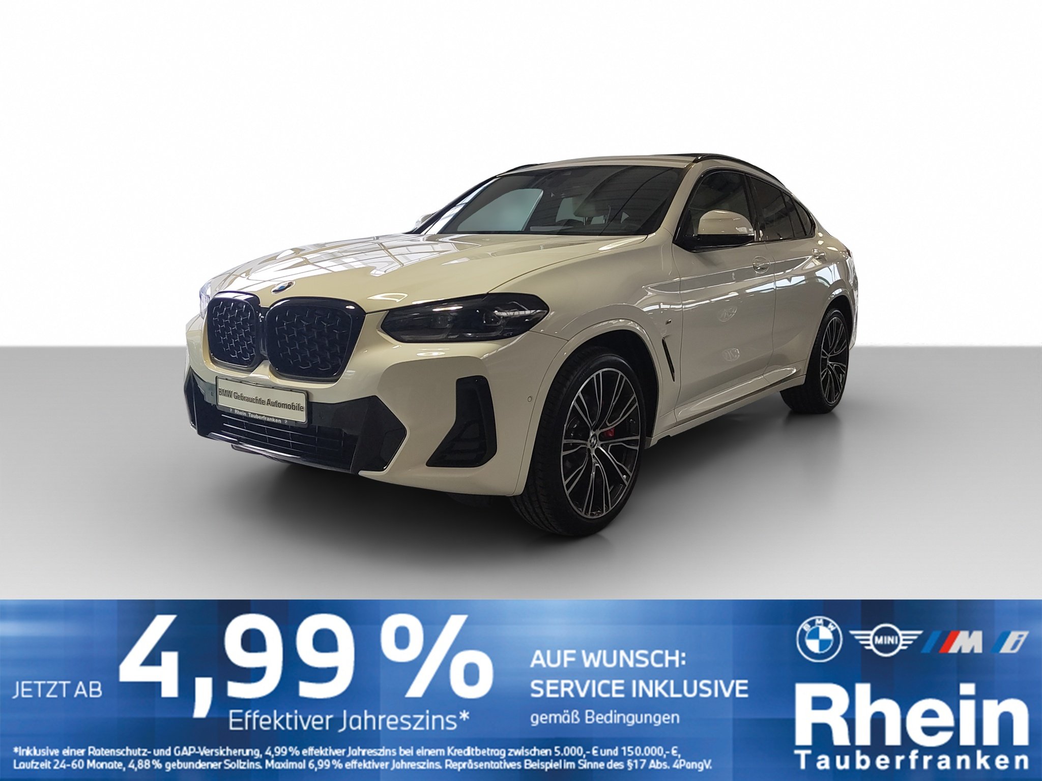 BMW X4 xDrive20d M Sportpaket Harman AHK SHZ v+h
