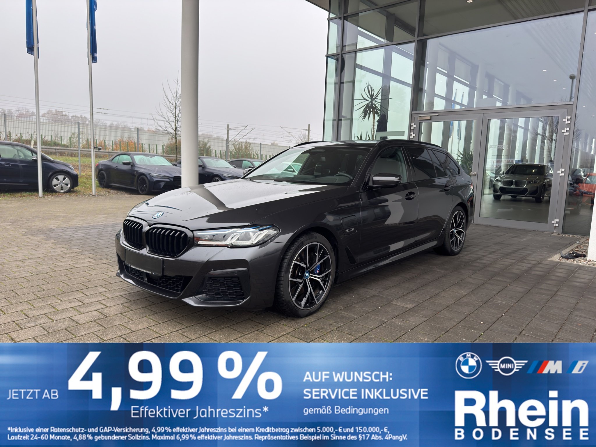 BMW 530e xDrive Touring M Sport ACC AHK Komfortzuga.
