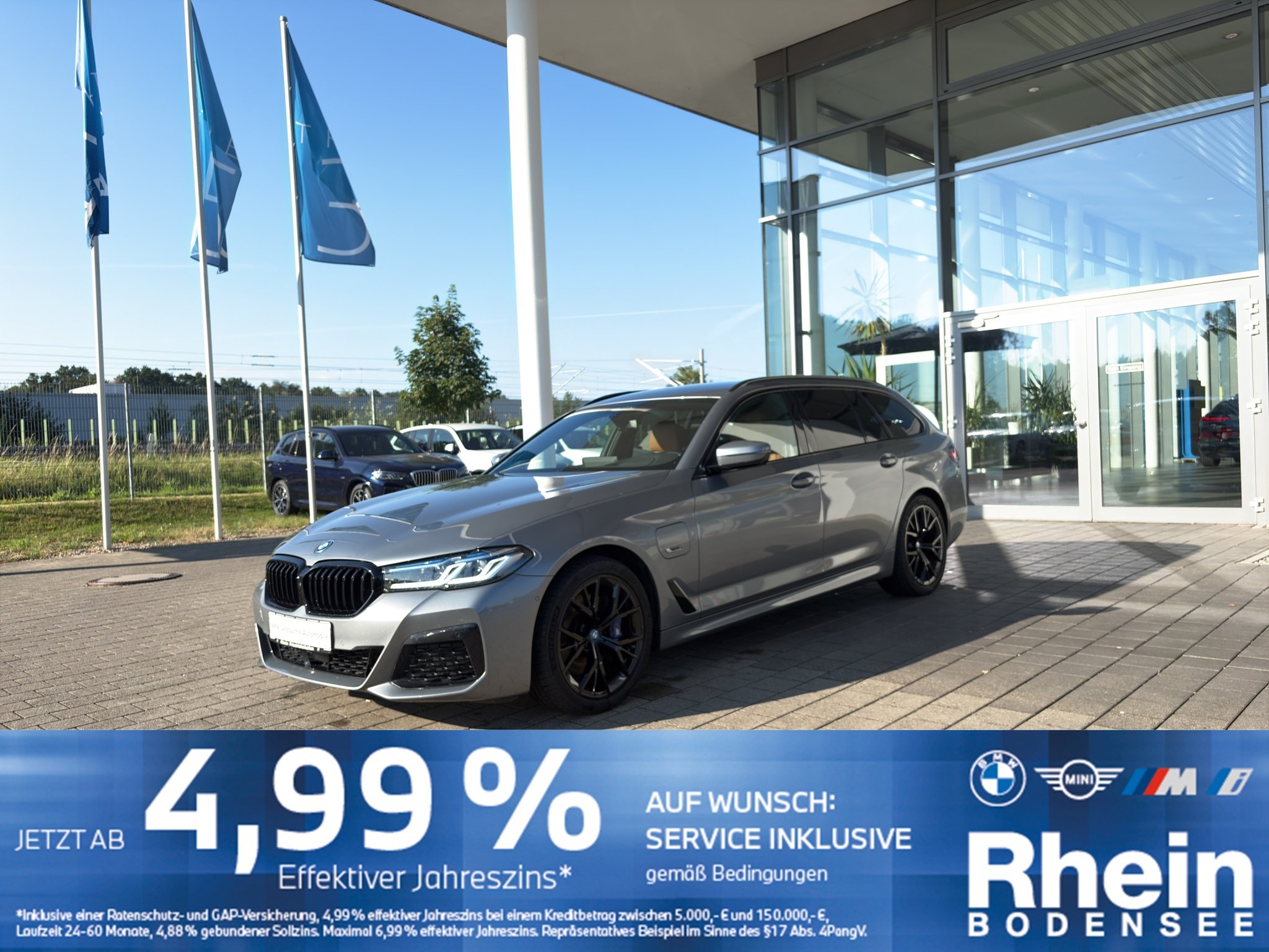 BMW 530e xDrive Touring M Sport ACC AHK 360 H&K