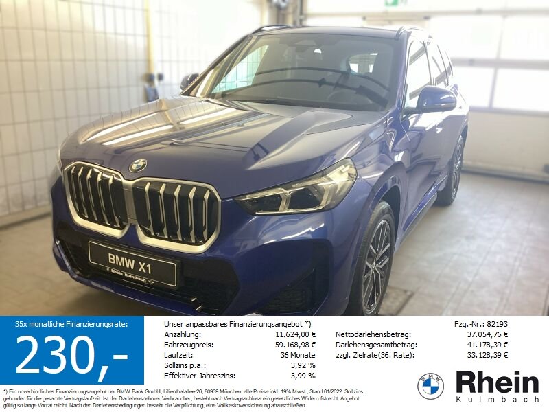 BMW X1 sDrive20i M Sport sofort verf&uuml;gbar