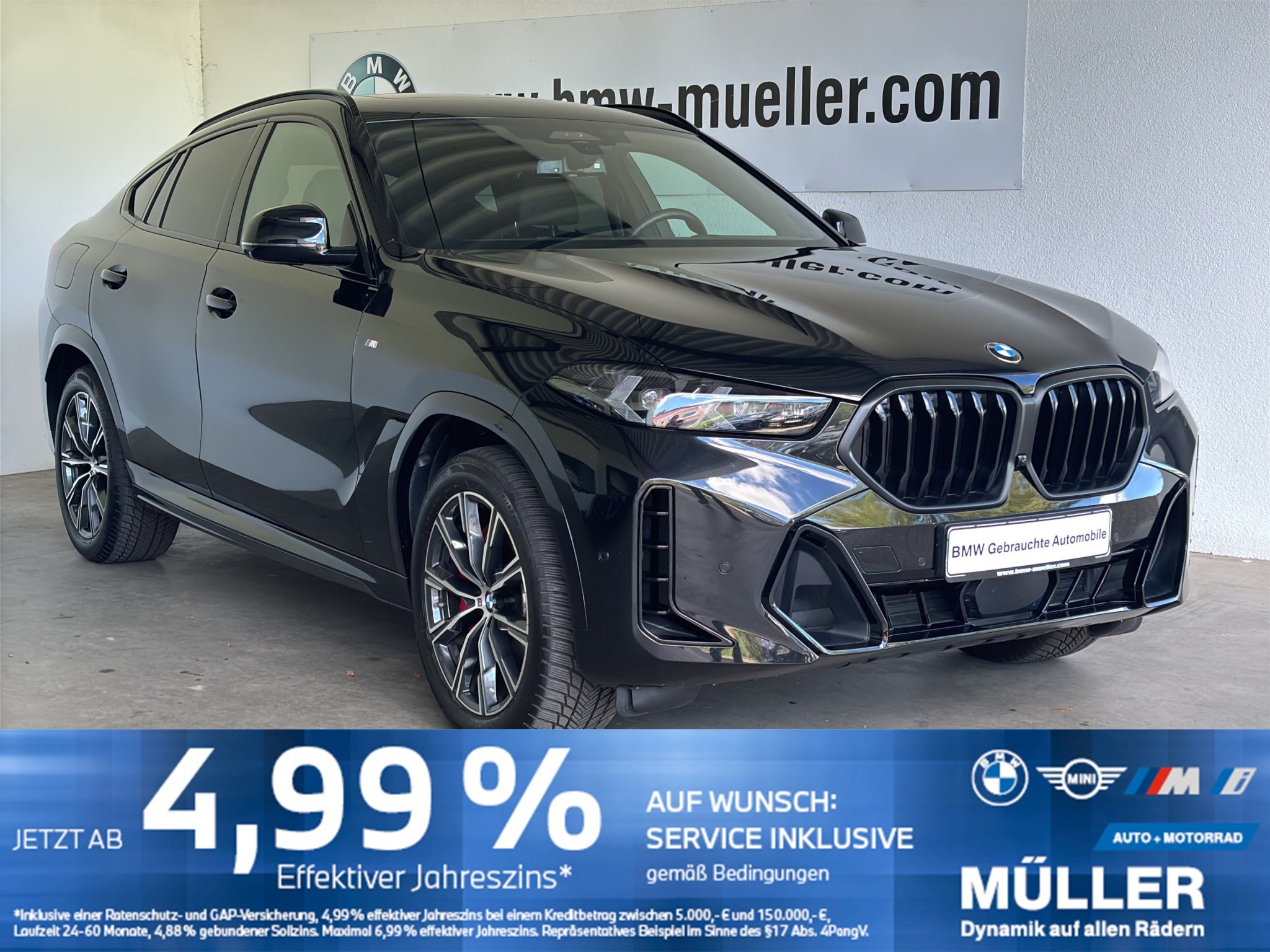 BMW X6 xDrive40i M Sport AHK/SHZ/MASS/INT/PANO/S-LÜF