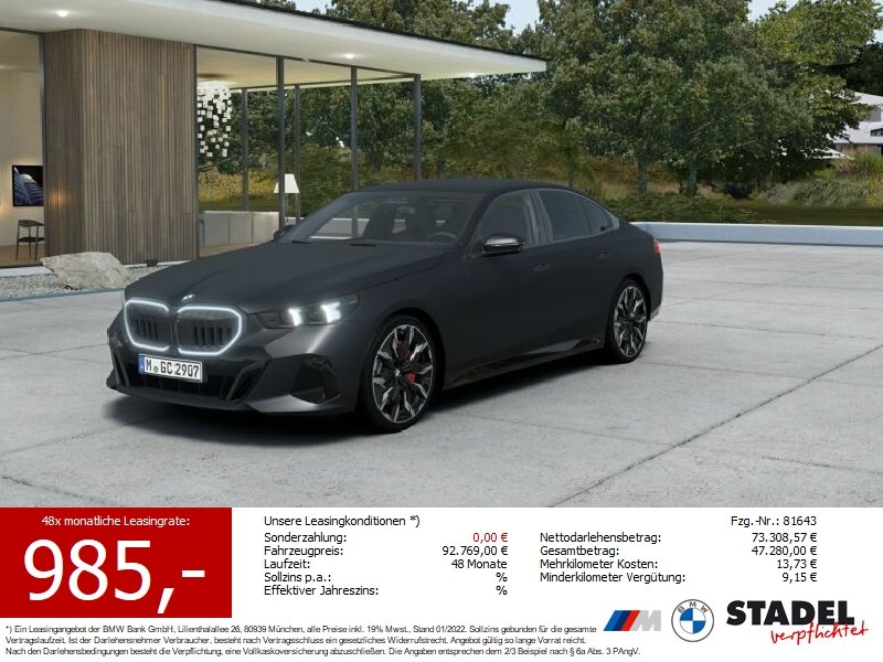 BMW 540d xDrive Limousine M Sportpaket