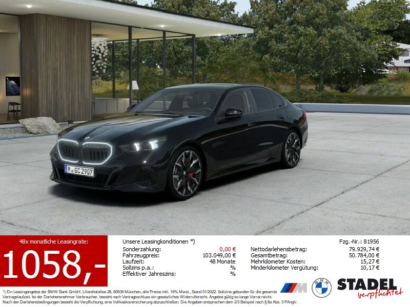 BMW 540d xDrive Limousine M Sportpaket