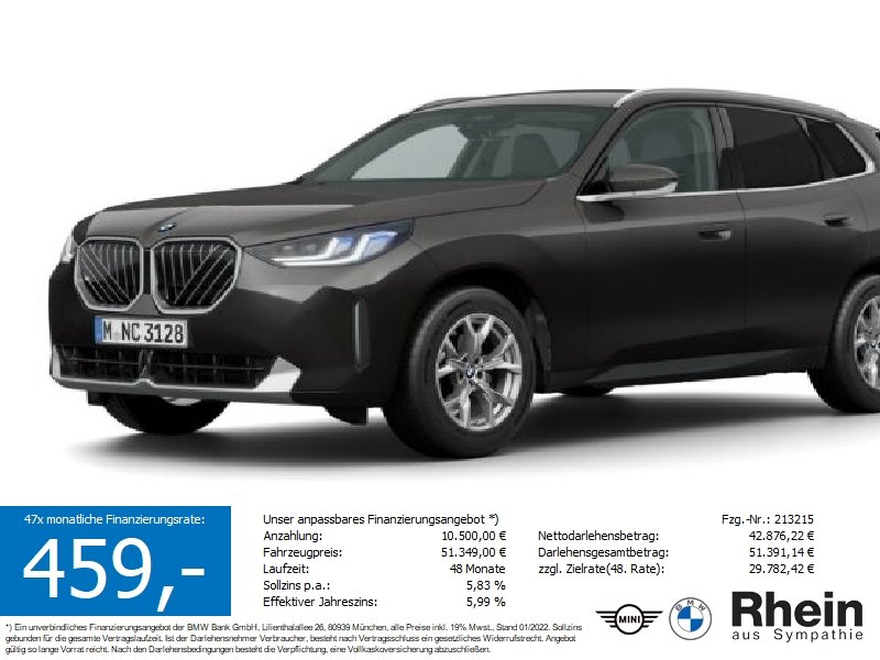 BMW X3 xDrive20 SAG AHK/LED+/hk/MEMO/CAM/LHZ/PRIVACY