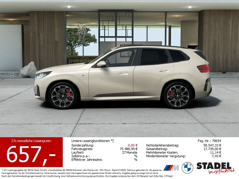 BMW X3 20 xDrive M Sportpaket