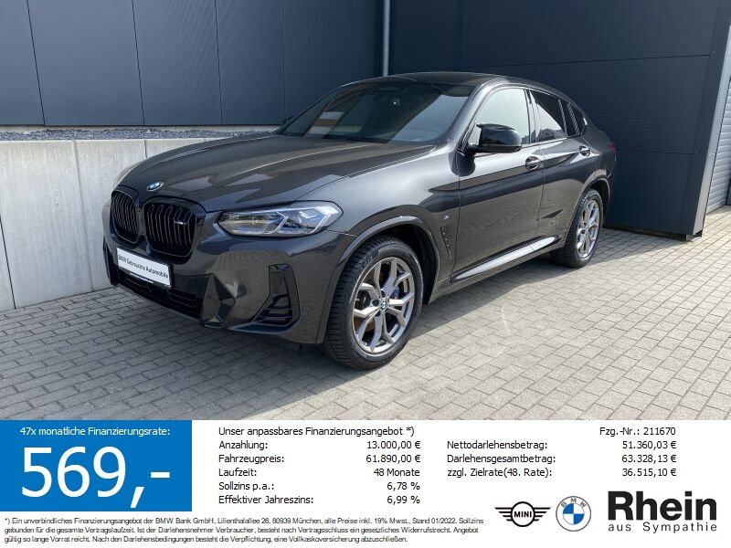 BMW X4 M40i LASER/HUD/360/PANO/AKUSTIK/PRIVACY/GALVA