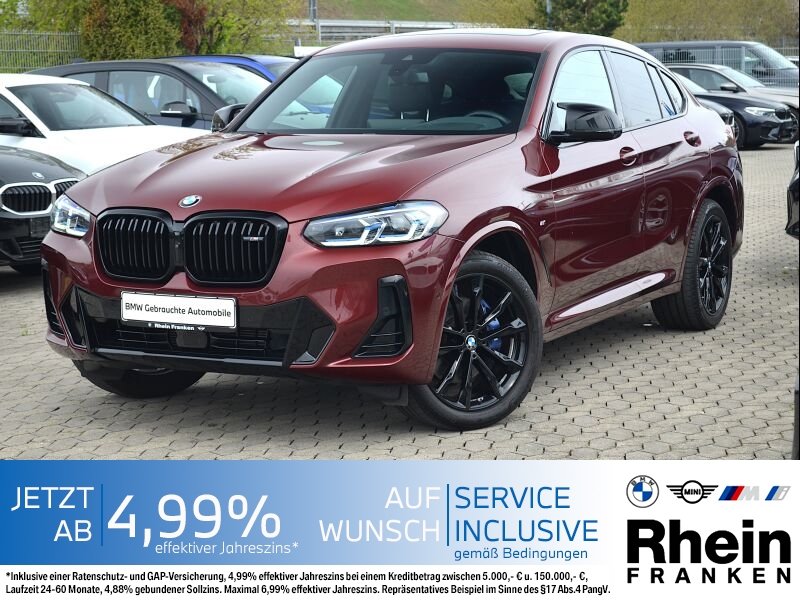 BMW X4 M40i LiveCptProf.Head-Up.Laser.Pano.360.ACC