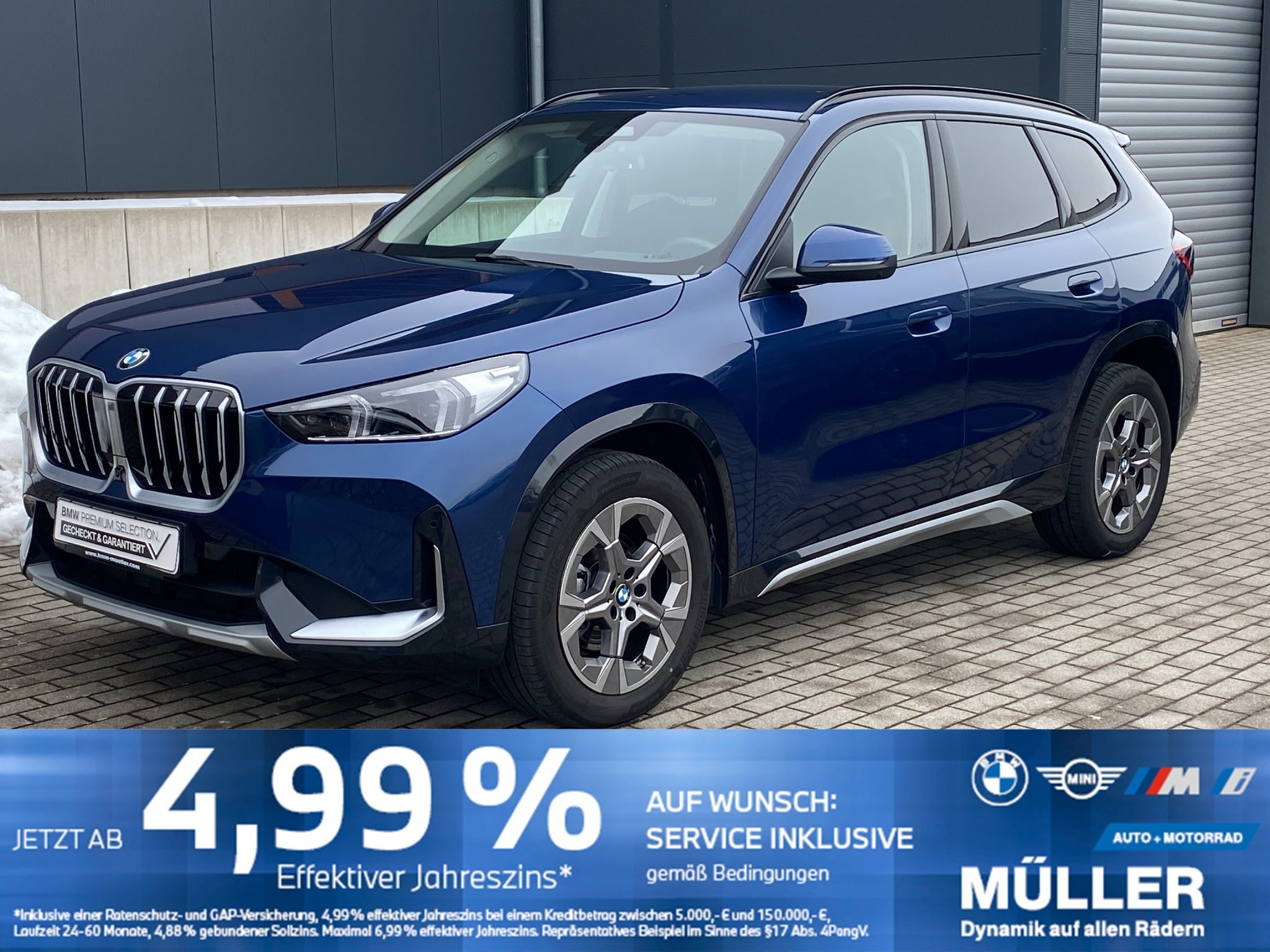 BMW X1 xDrive20d xLine AHK/LED+/HUD/hk/360/A-SITZ