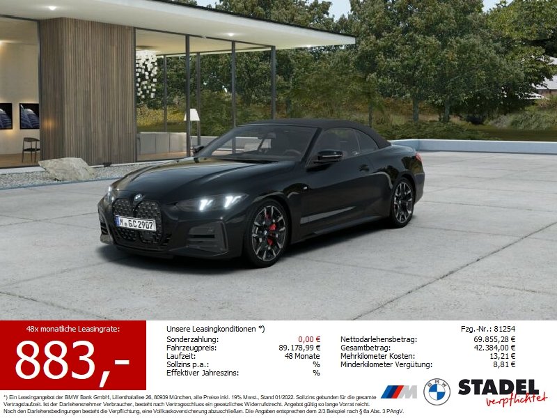 BMW 430i xDrive Cabrio M Sportpaket