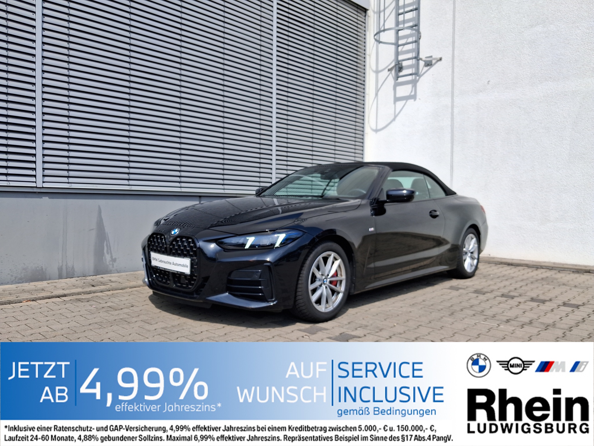 BMW 430i xDrive Cabrio M Sportpaket