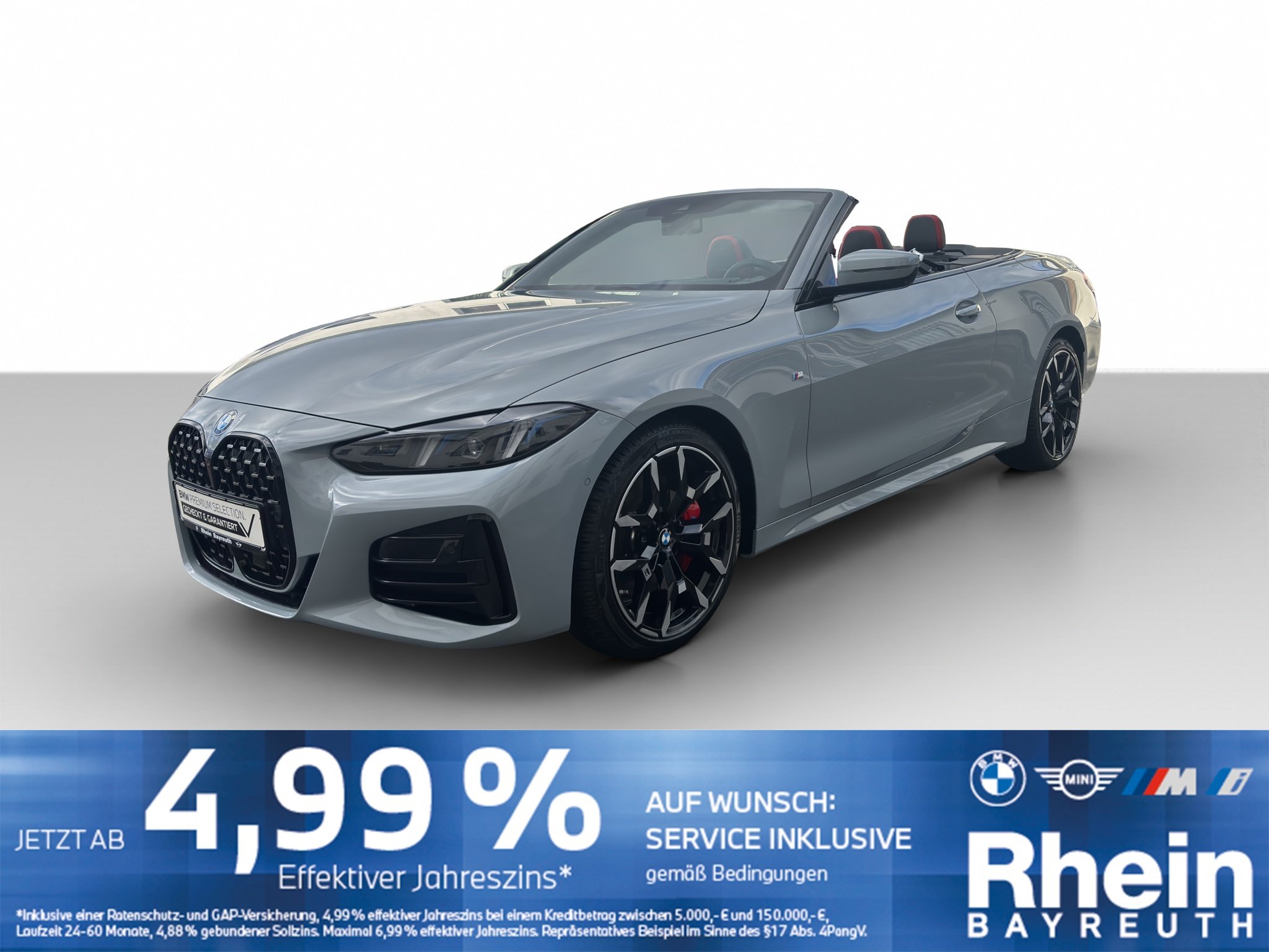 BMW 430i xDrive Cabrio M Sport Navi AdapLED ACC Hifi