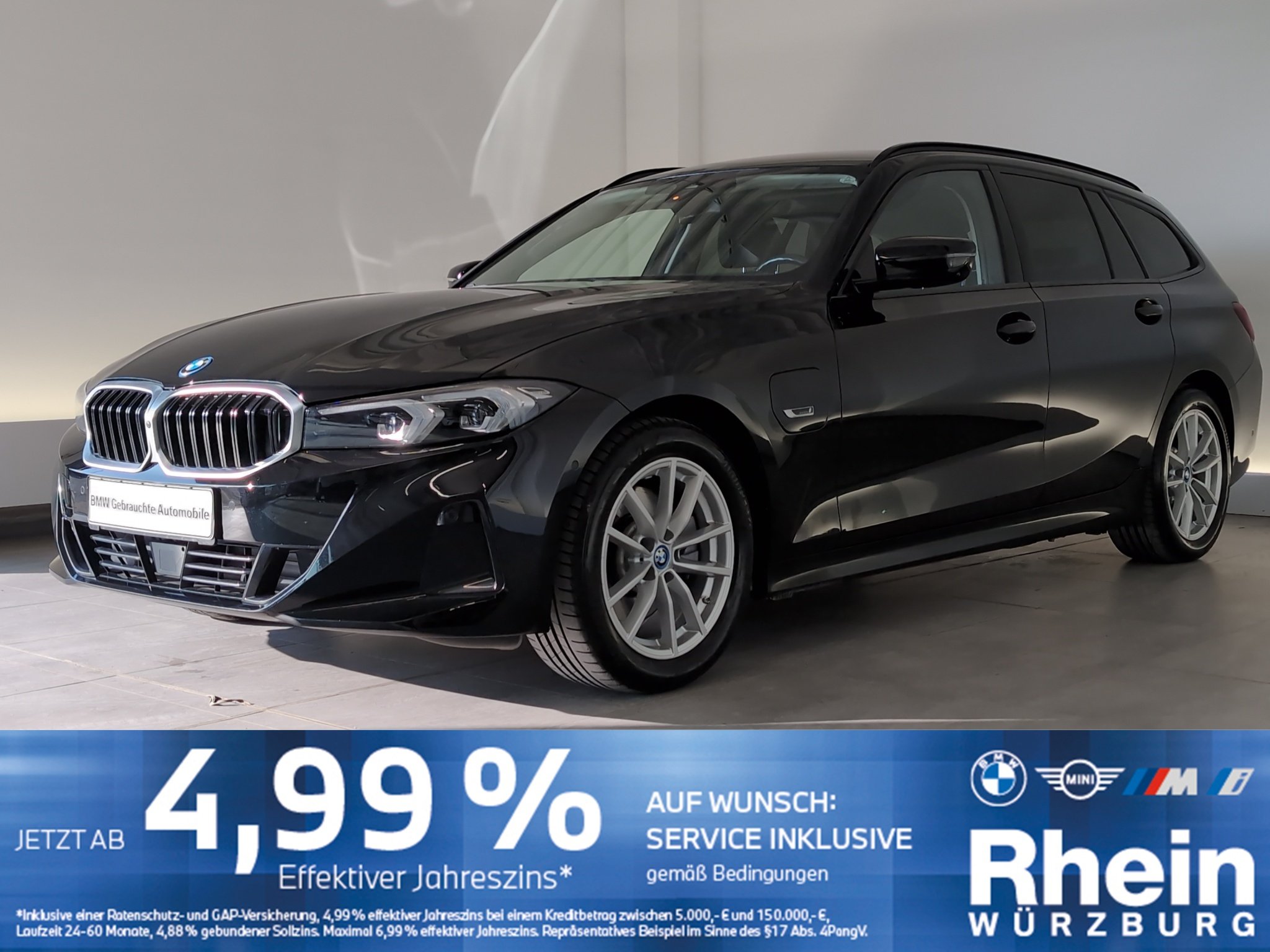 BMW 320e Touring Navi/LED/HuD/DAB/Sport-LR-Hz/Ambi