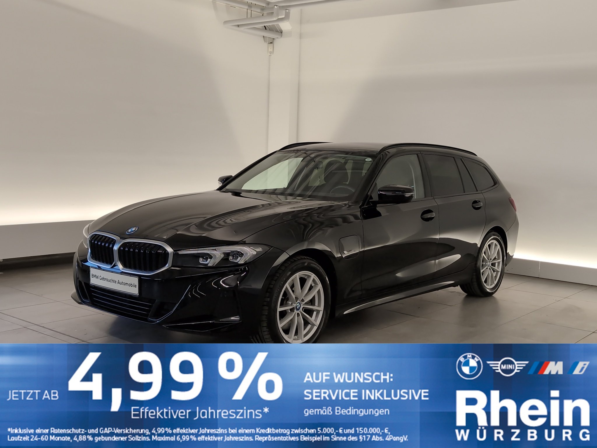 BMW 320e Touring Navi/LED/Sport-Lr/DrAs/PDCvo+hi/DAB