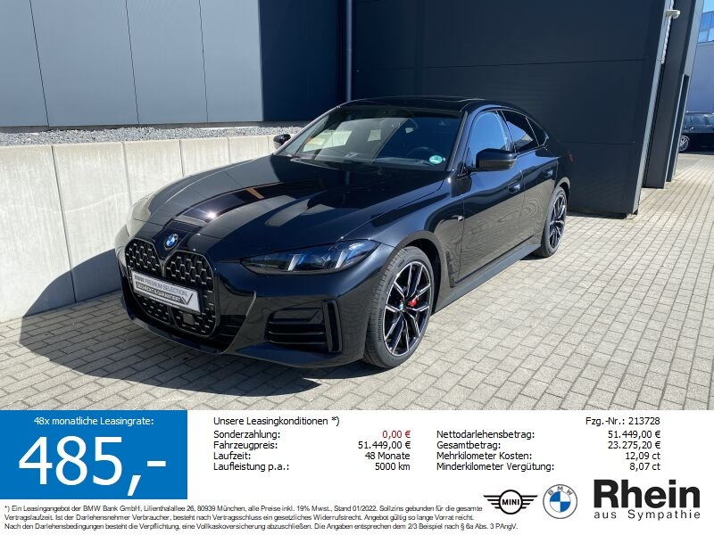 BMW 430i xDrive Gran Coup M Sport PRO ACC/LED+/360