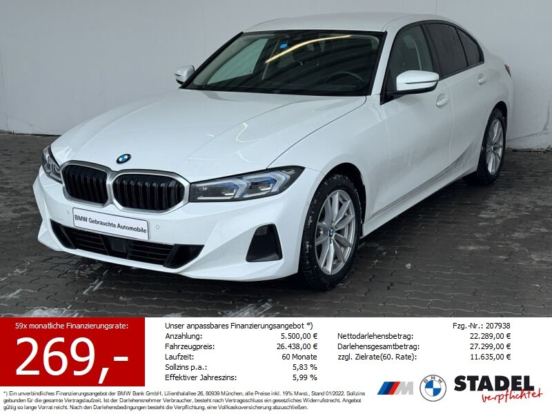 BMW 320d xDrive Limousin Navi.LED.ACC.RFK.Sport-LR