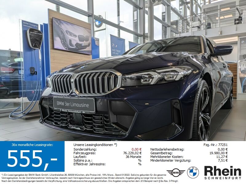 BMW 330e Limousine M Sportpaket