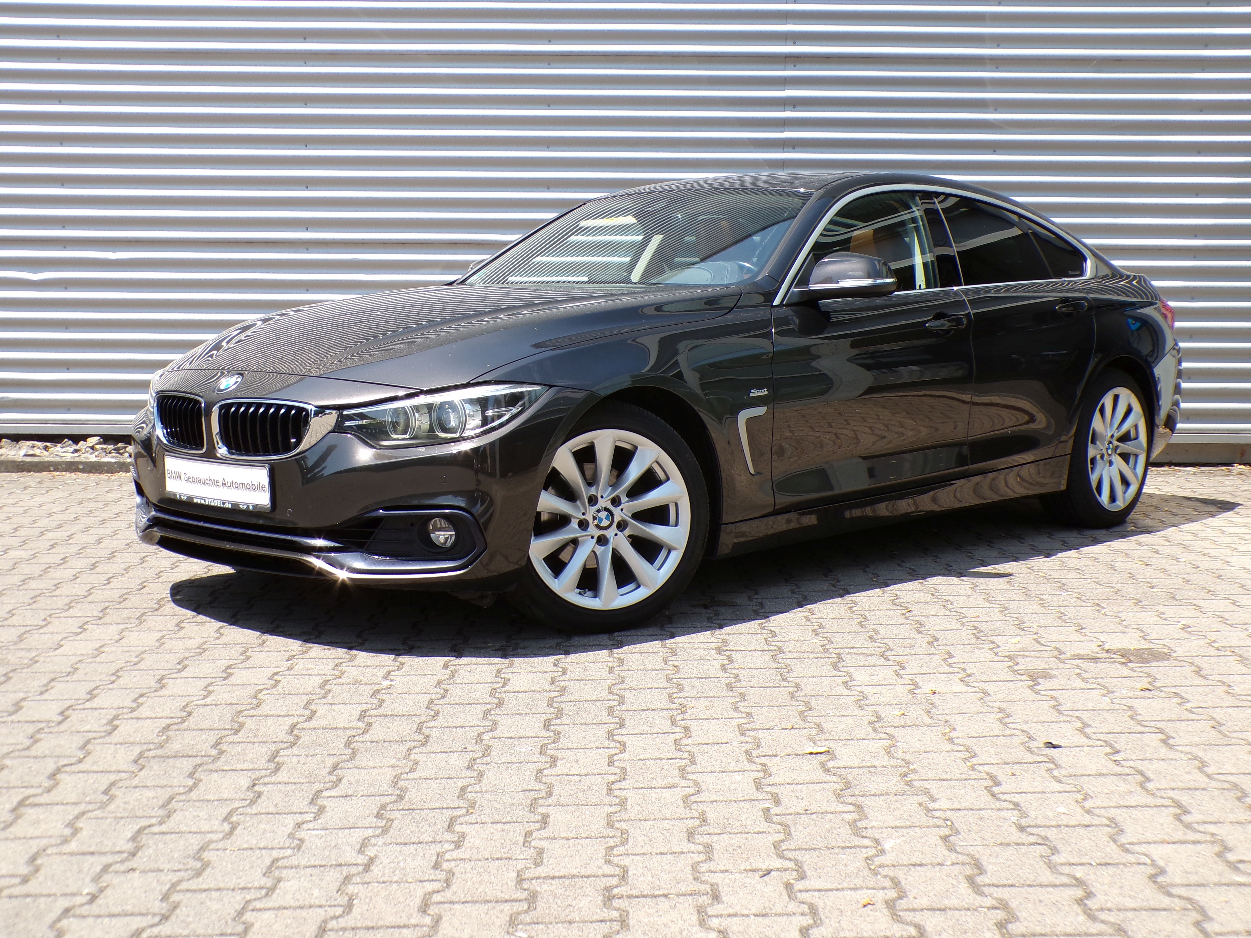 BMW 420i Gran Coup Sport Line 1.Hand Navi elGSD AHK