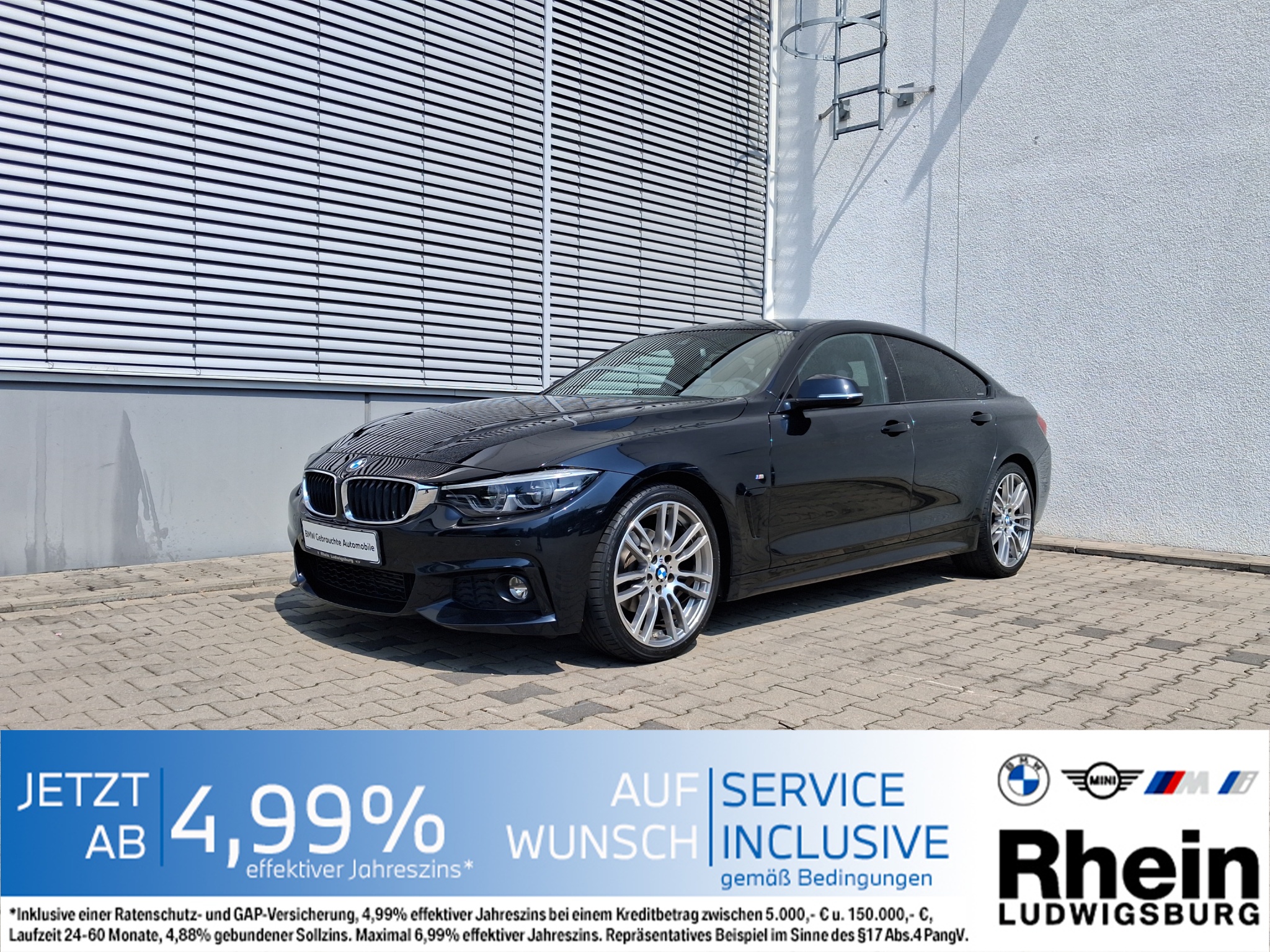 BMW 420d Gran Coup M Sport LED Navi HiFi PDC vh SHZ