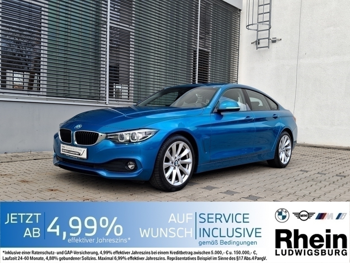 BMW 420d Gran Coup Advantage Navi.18LMR.PDCv+h.DAB