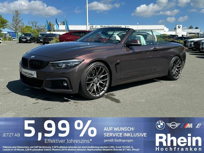 BMW 440i Cabrio M Sport LED HUD NAVIPROF AHK OPENAIR