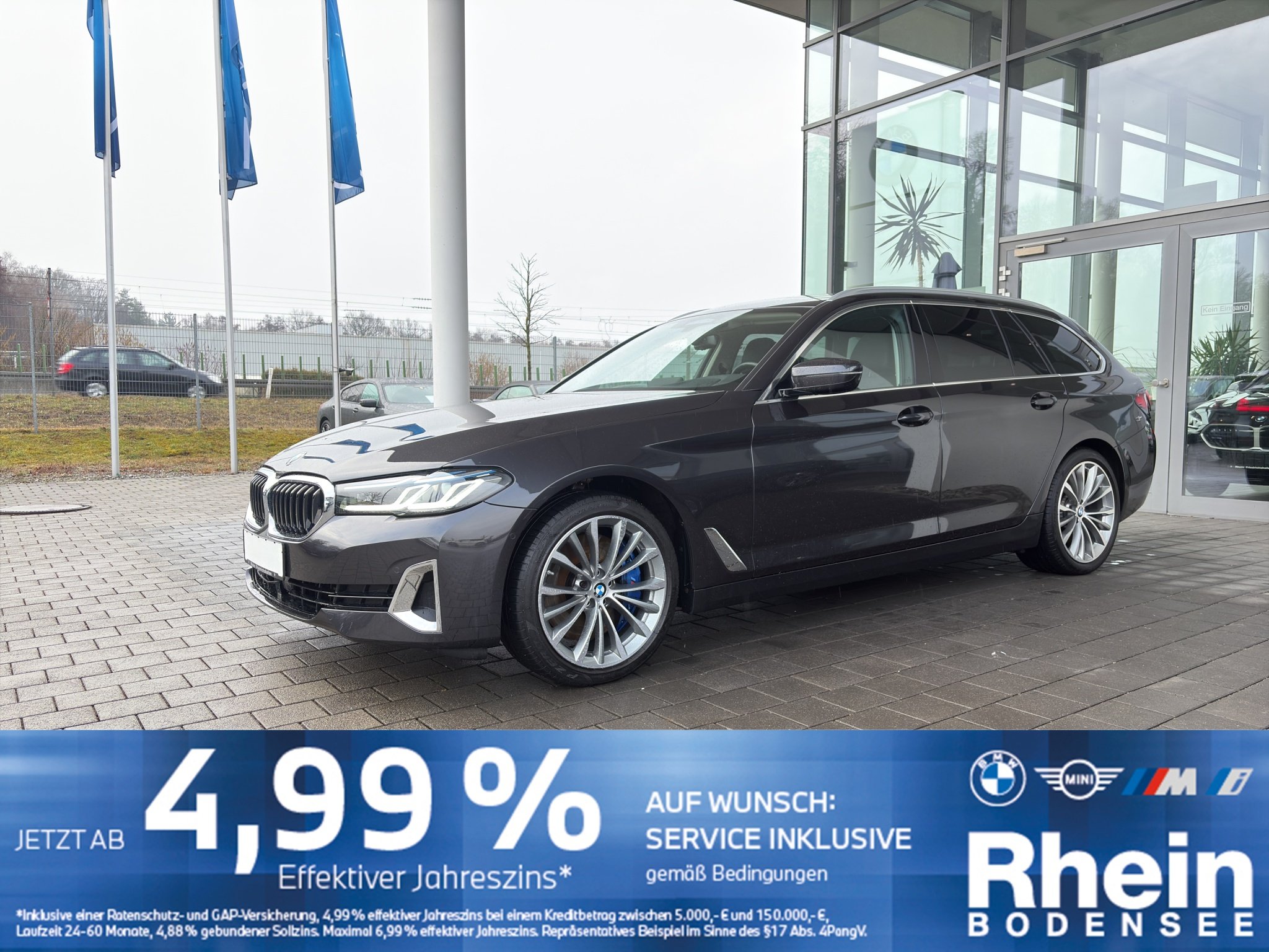 BMW 540d xDrive Touring AHK ACC HUD Glasdach H&K
