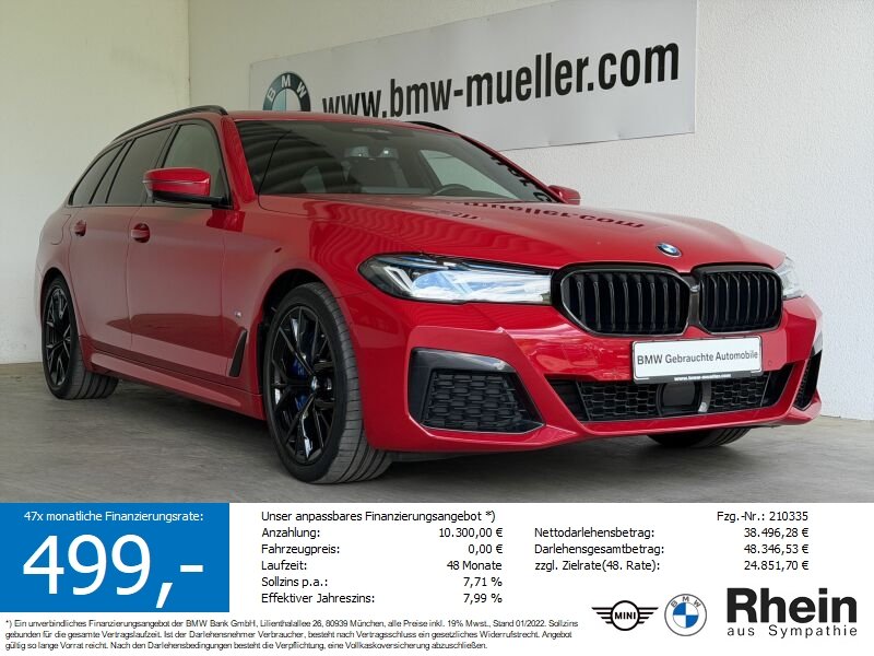 BMW 540d xDr FERRARI M Sport AHK/SHZ/LASER/HUD/PANO