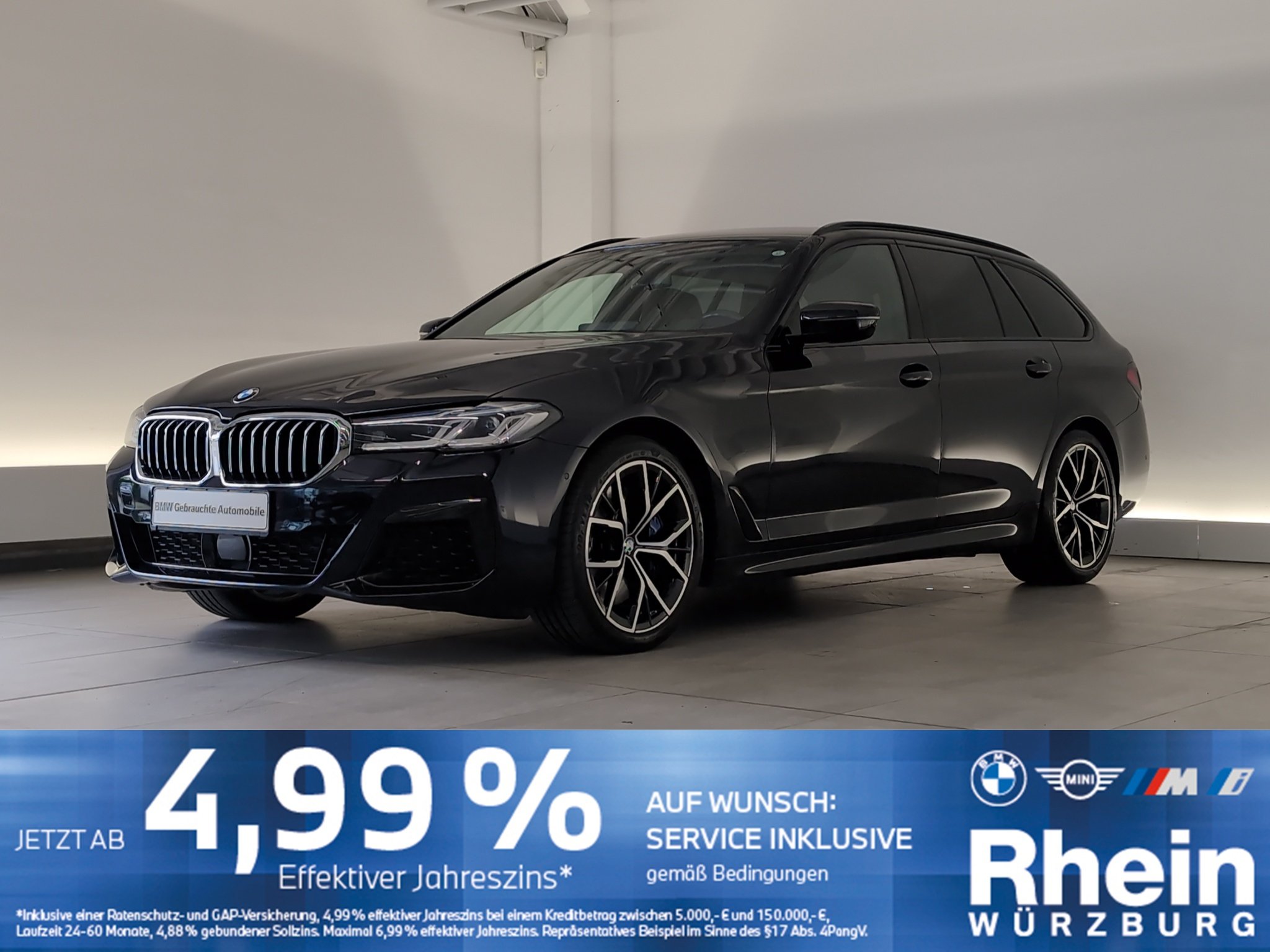 BMW 540d xDrive Touring M Sport Navi/Laser/RFK/HuD