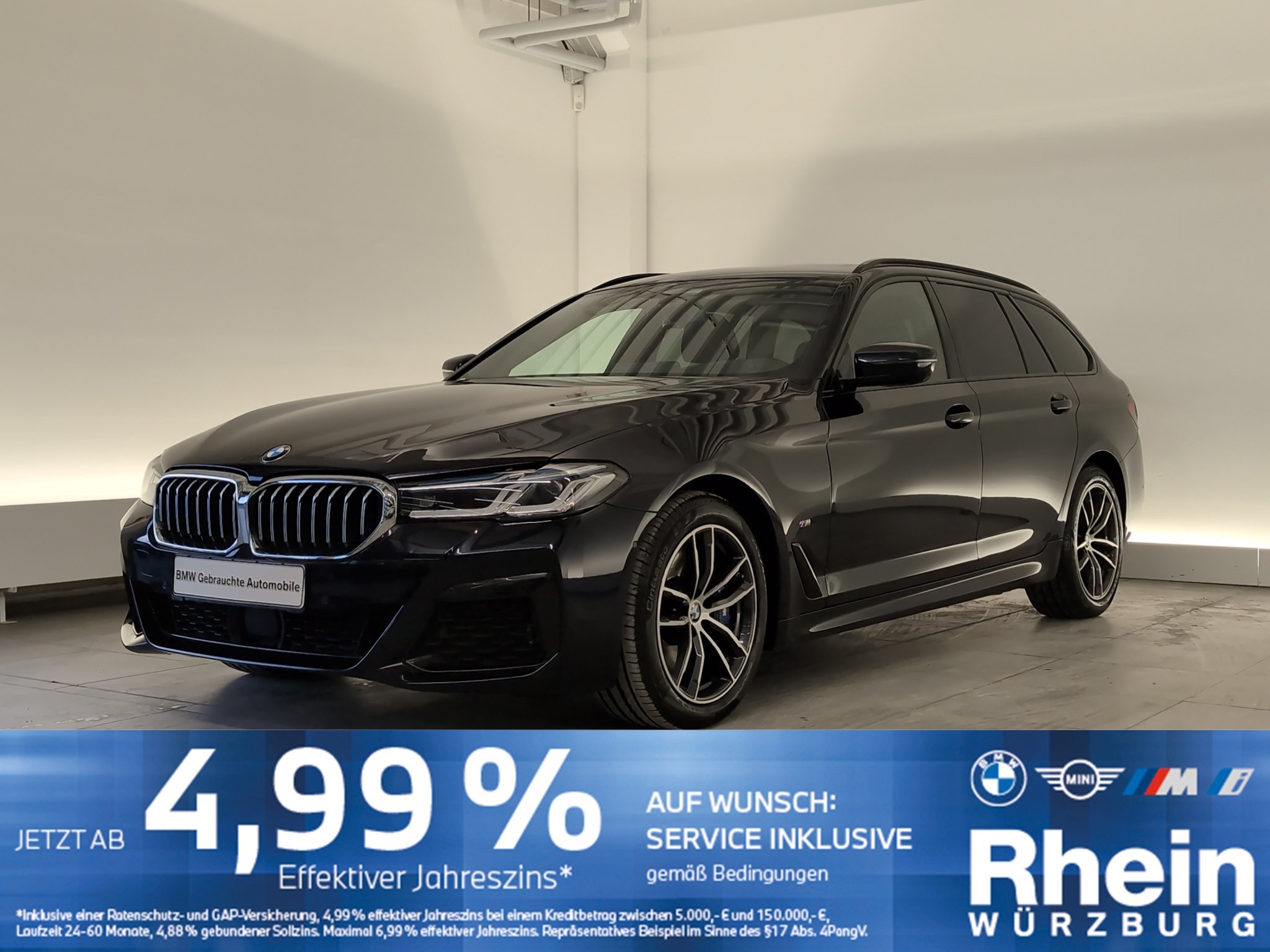 BMW 540d xDrive Touring M Sport Navi/Laser/HuD/HiFi/