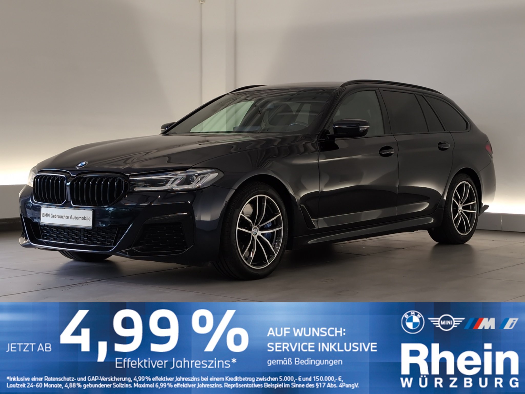 BMW 540d xDrive Touring M Sport Navi/Laser/RFK/HuD